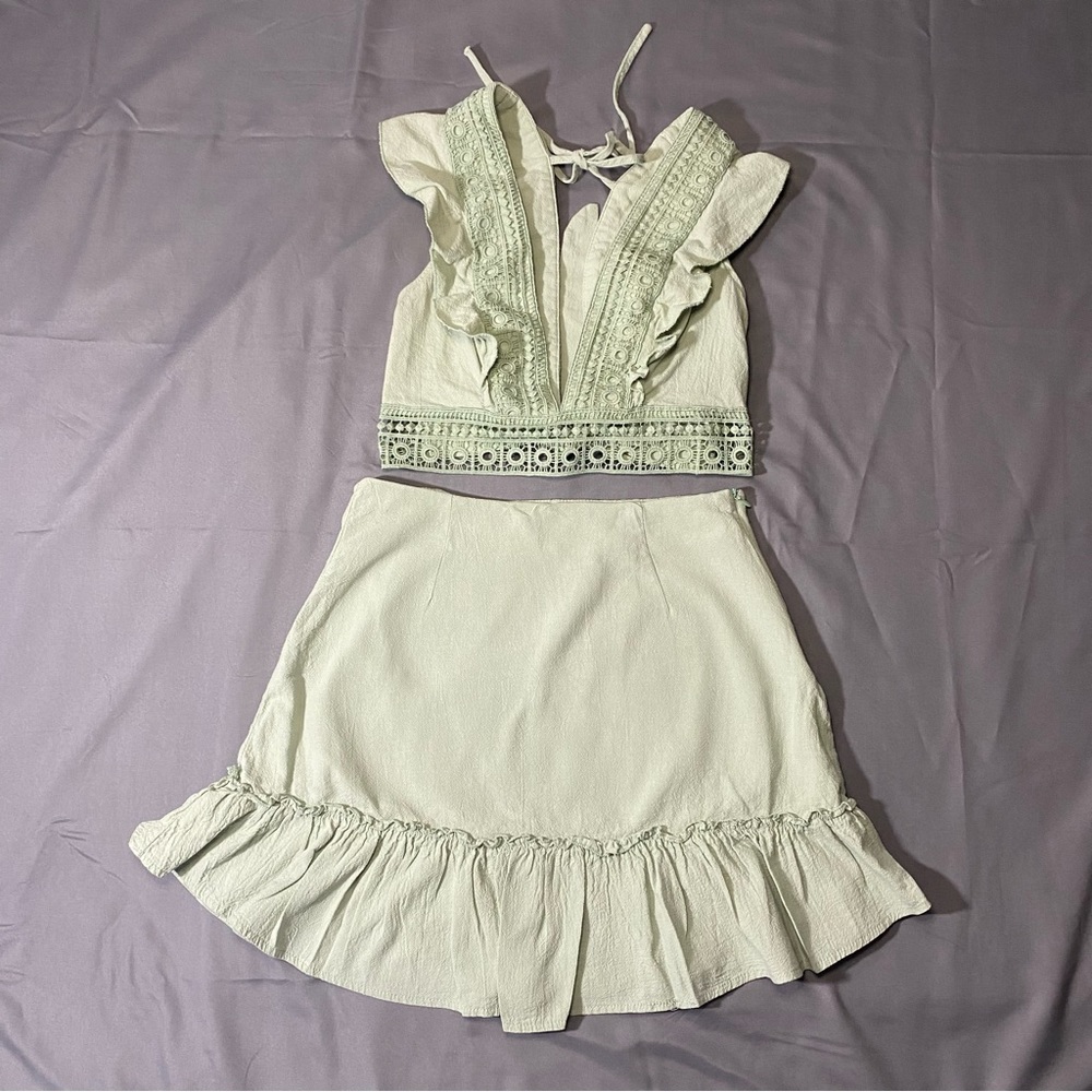 Green 2 piece set
